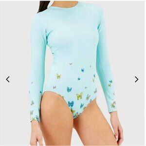 Vilebrequin rashguard Lexy Butterfly Neoprene one piece swimsuit